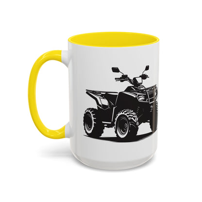 Off The Beaten Path Quad 2-Tone Coffee Mug