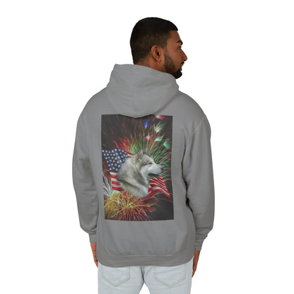 American Malamute Unisex Lightweight Hoodie
