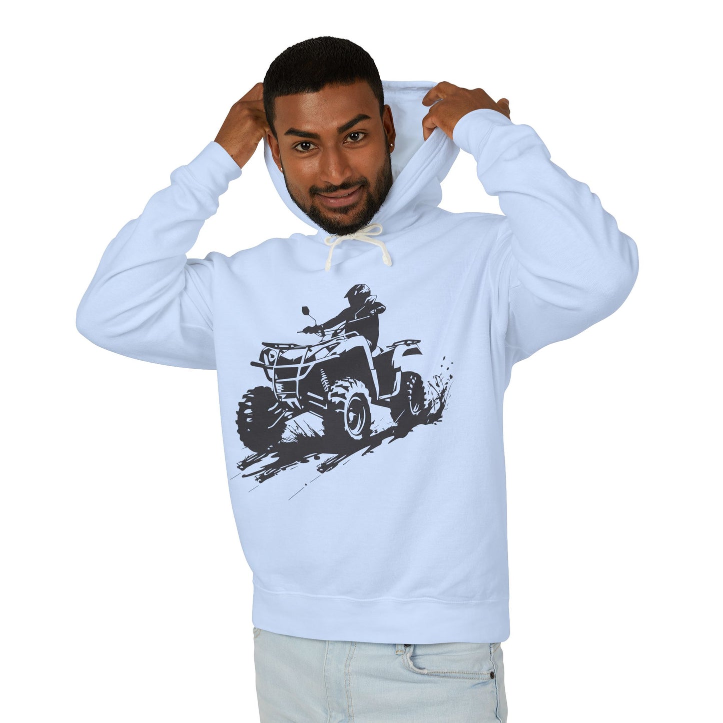 Slingin' Mud Quad Unisex Lightweight Hoodie