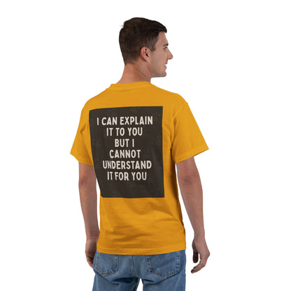 I Cannot Understand It For You Men's Short-Sleeve Crewneck Tee