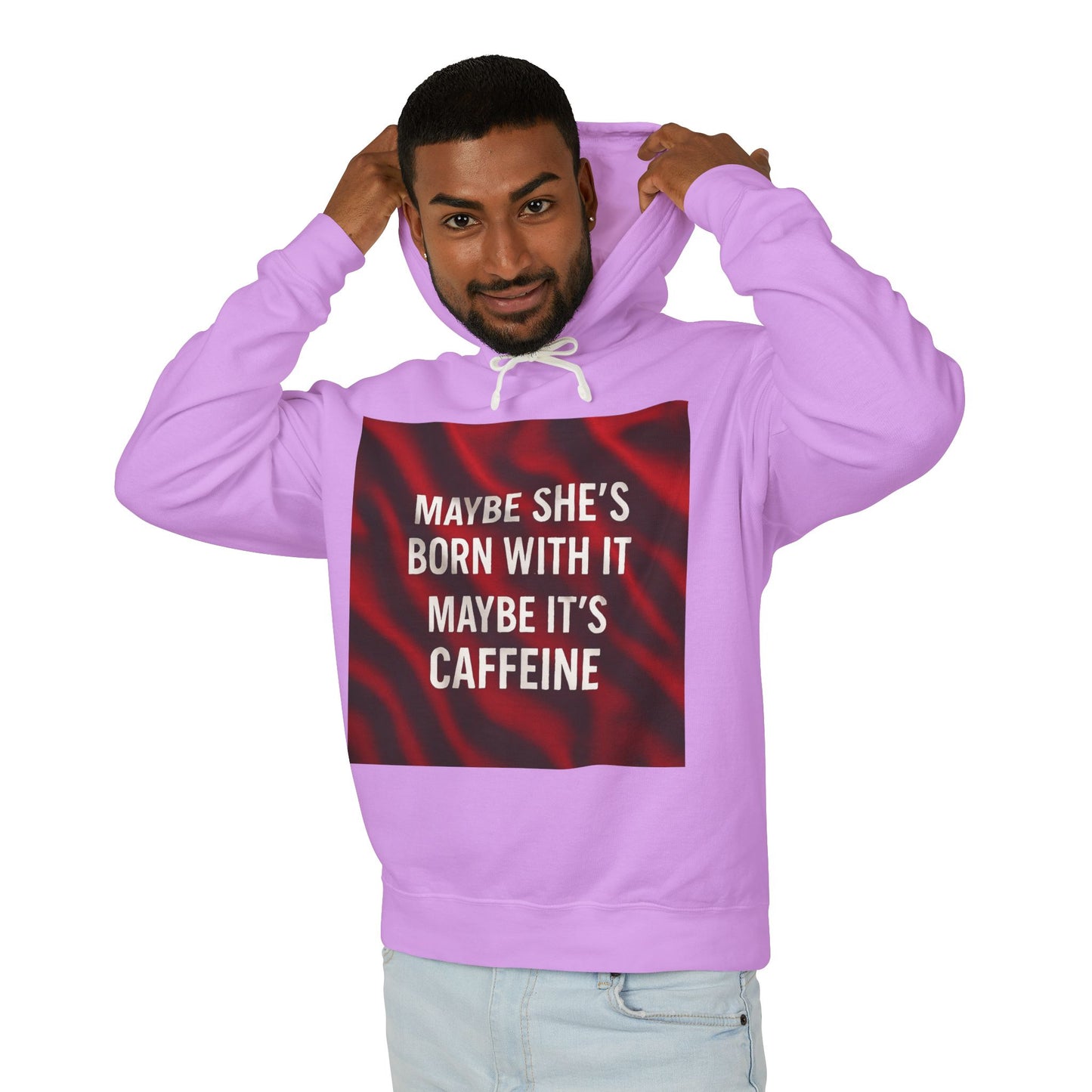 Born With It Unisex Lightweight Hoodie