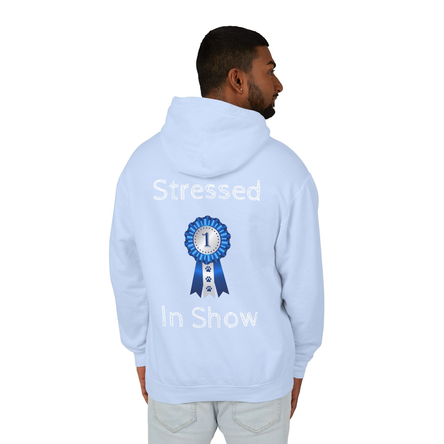 Stressed In Show Unisex Lightweight Hoodie