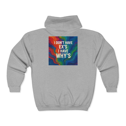 X's And Y's Unisex Full Zip Hoodie