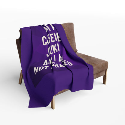 Caffeine Junkie Arctic Fleece Blanket