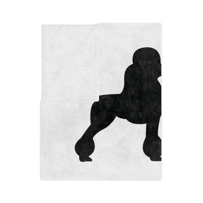 Not Dogs Velveteen Microfiber Blanket