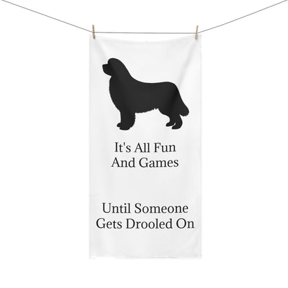 Fun And Games Mink-Cotton  Beach Towel