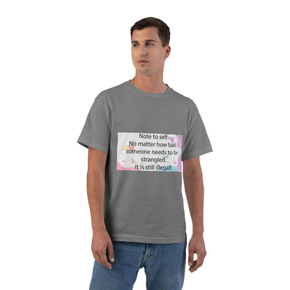 Note To Self Men's Short-Sleeve Crewneck Tee
