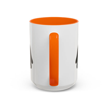 Newfie Silhouette 2-Tone Coffee Mug