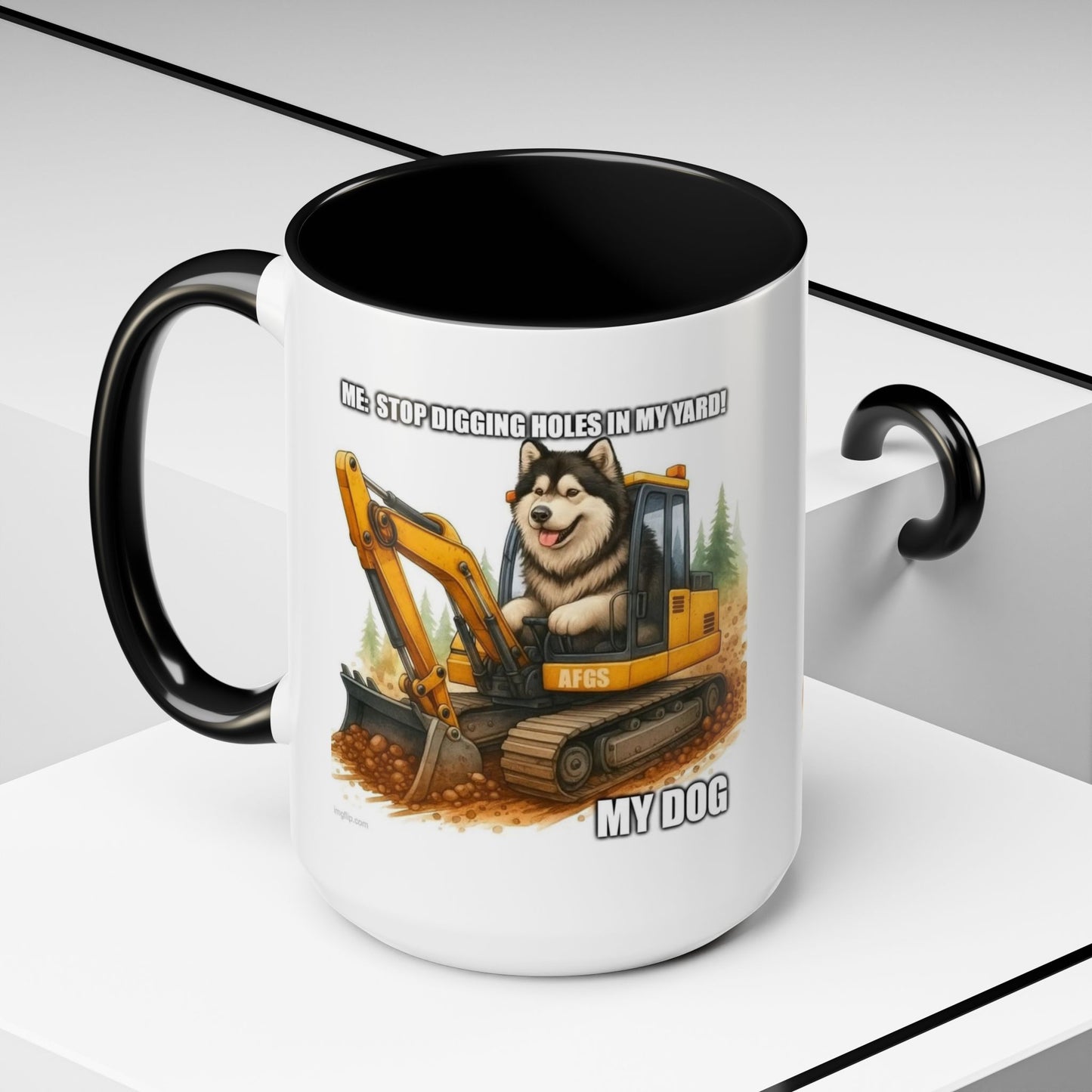 Digmaster 2000 2-Tone Coffee Mug