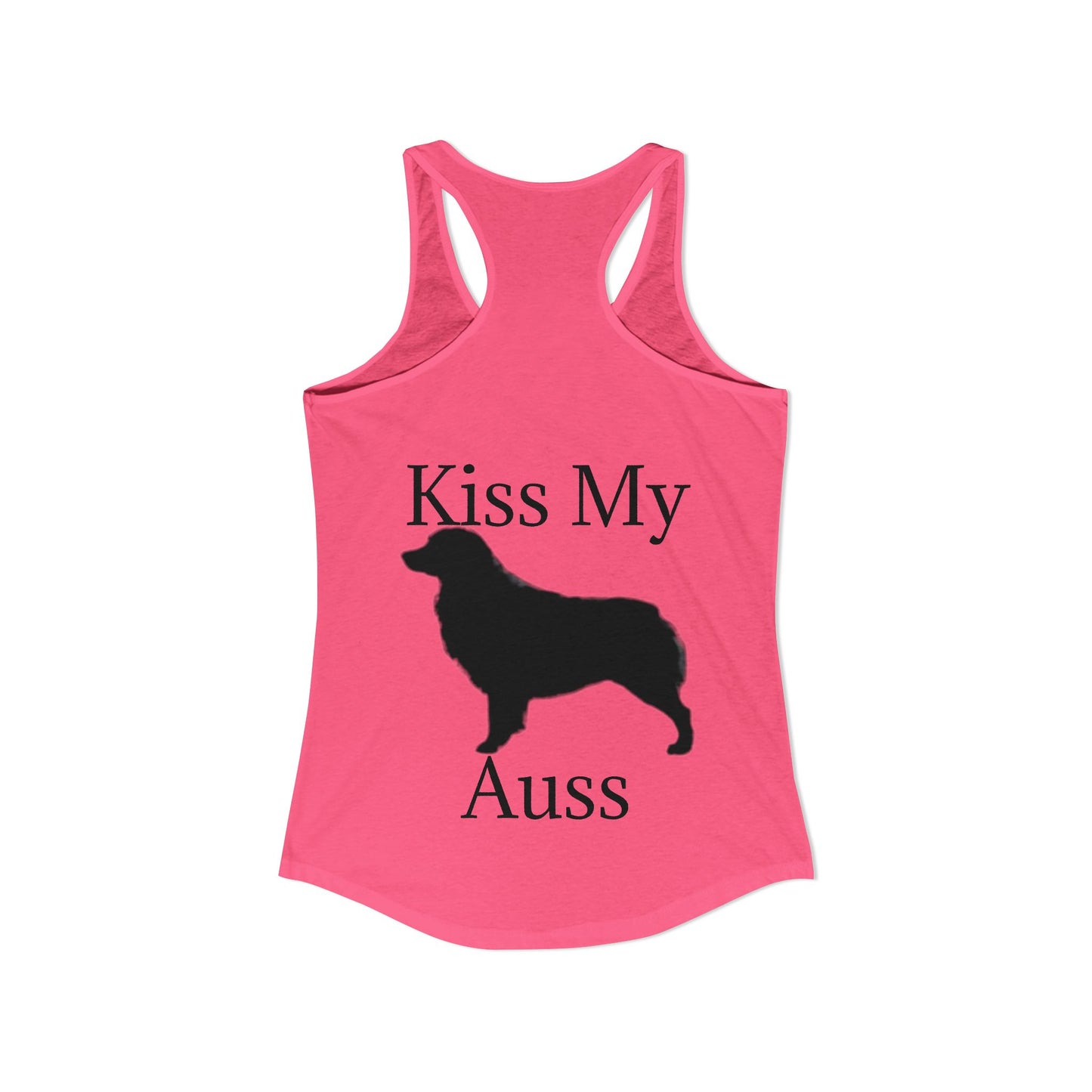 Kiss My Auss Women's Racerback Tank