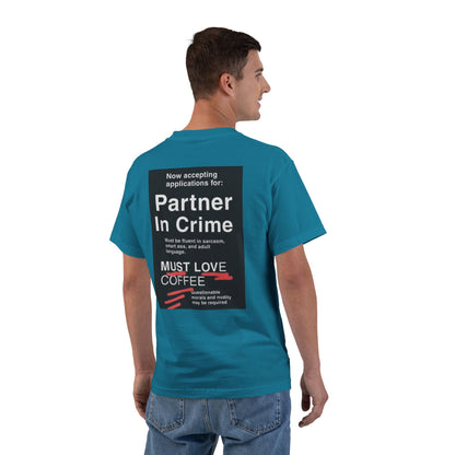 Partner In Crime Men's Short-Sleeve Crewneck Tee
