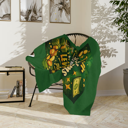 Level Up Velveteen Microfiber Blanket