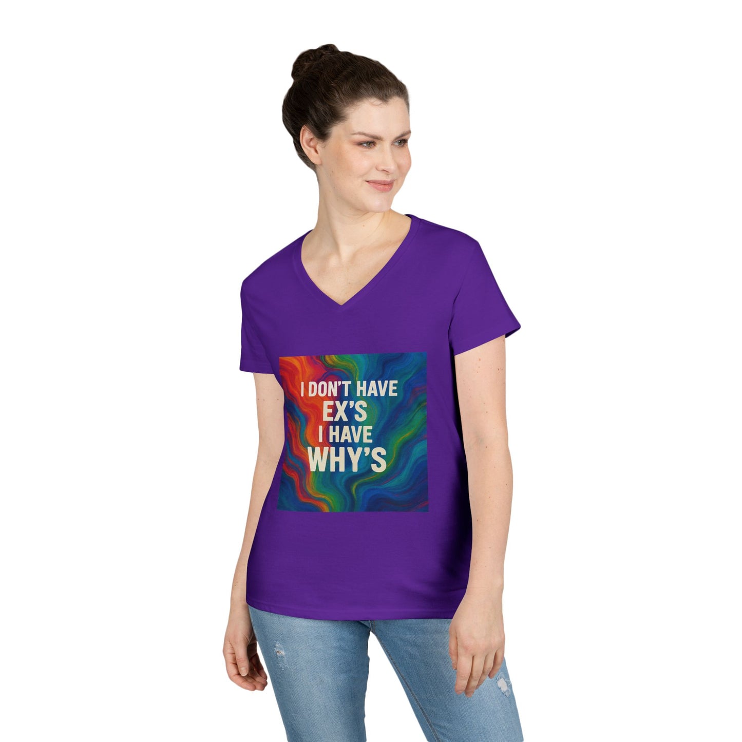 X's And Y's Women's V-Neck T-Shirt