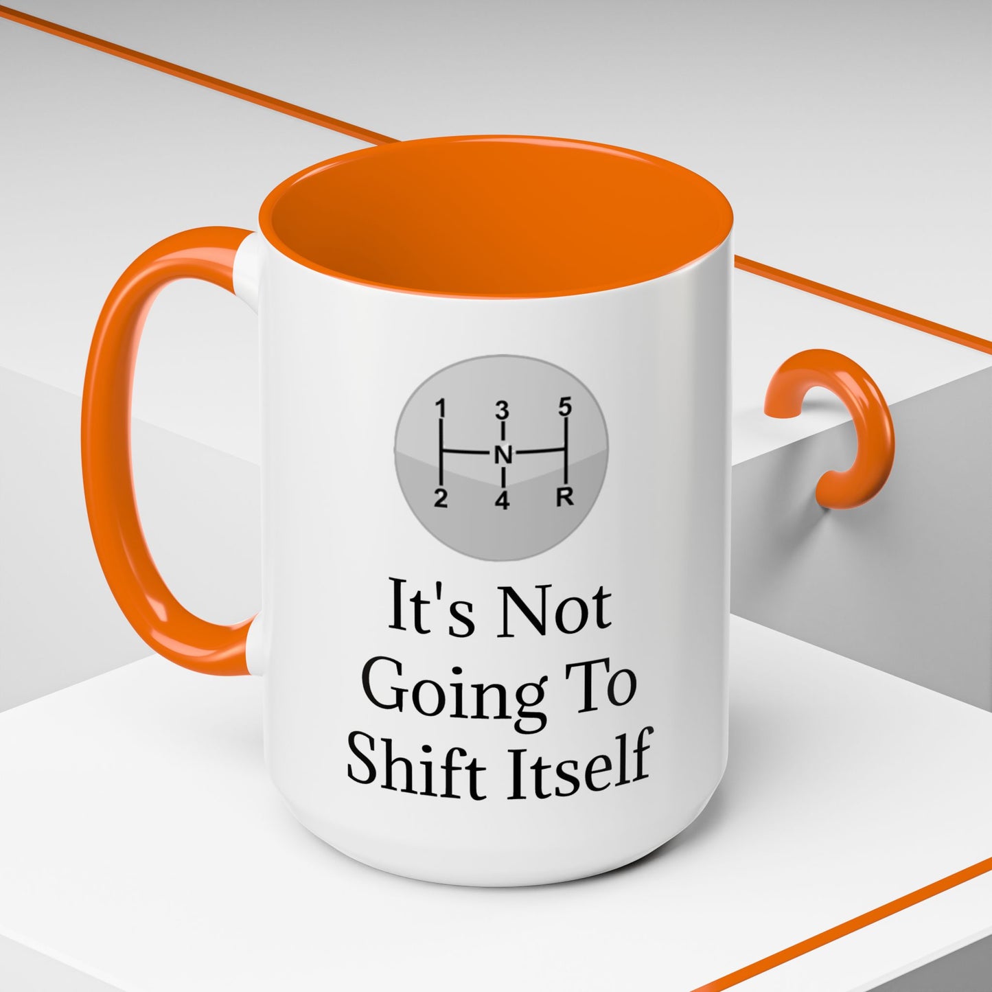 Shift Itself 2-Tone Coffee Mug