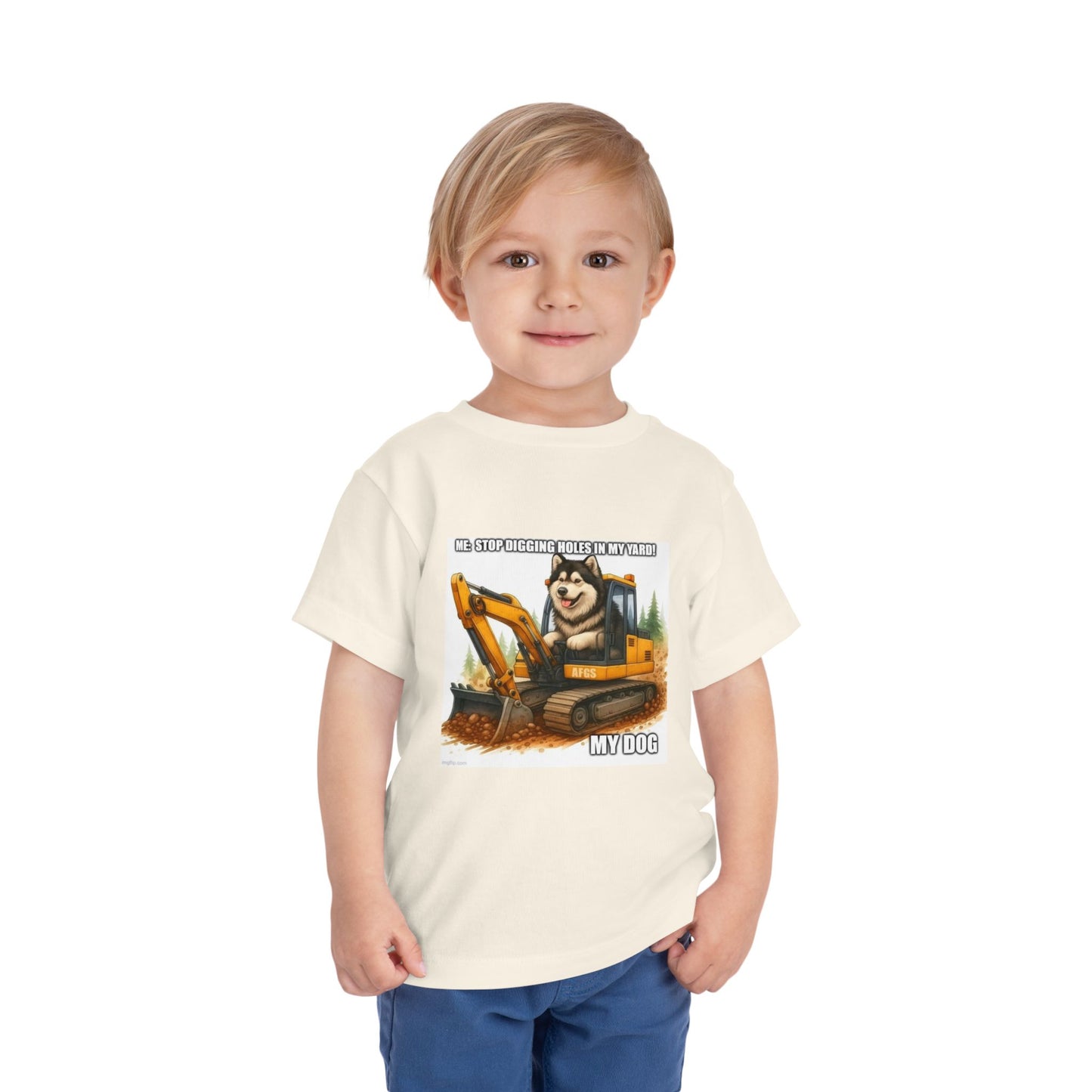 Digmaster 2000 Toddler Unisex Short Sleeve Crewneck Tee