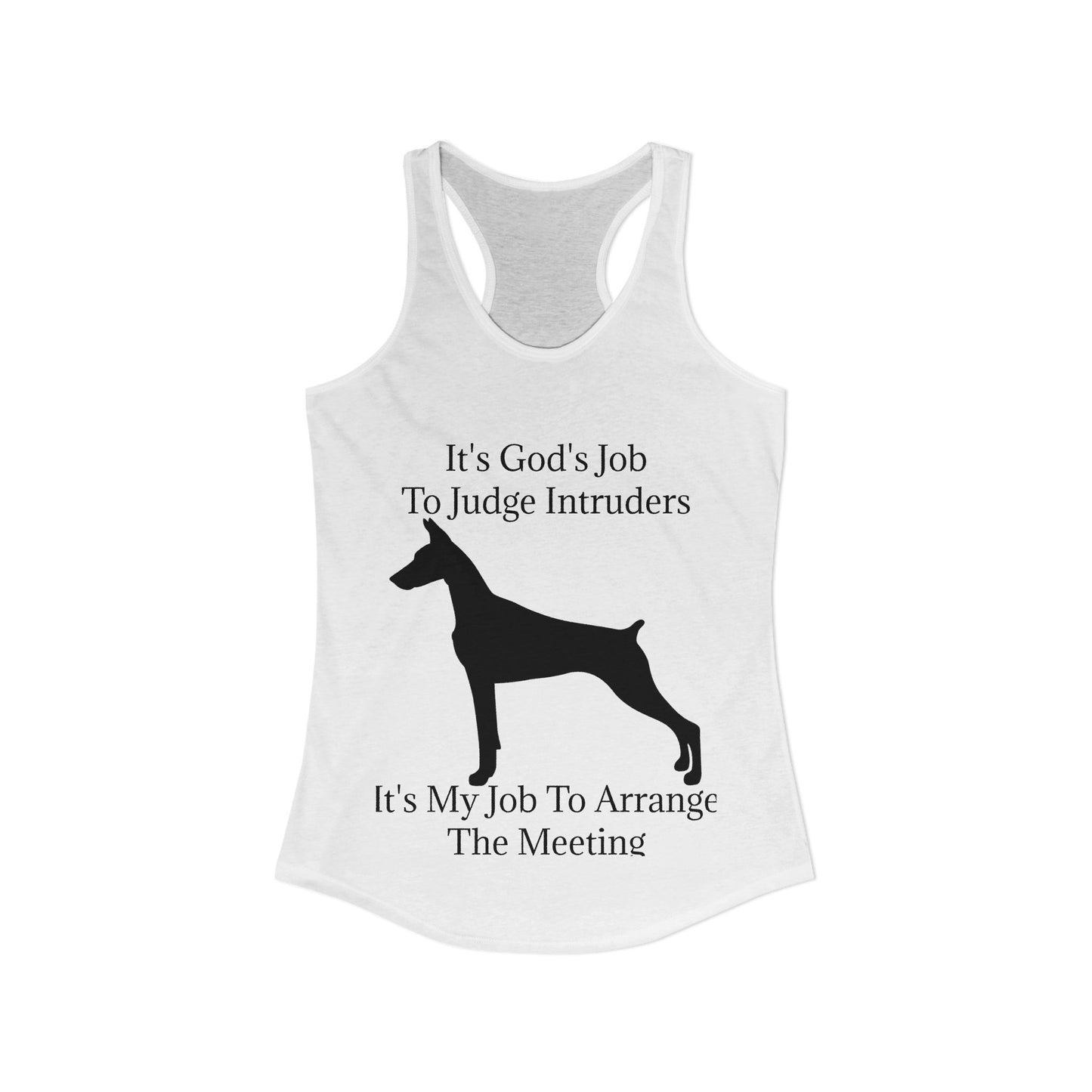 Arrange The Meeting Women's Racerback Tank
