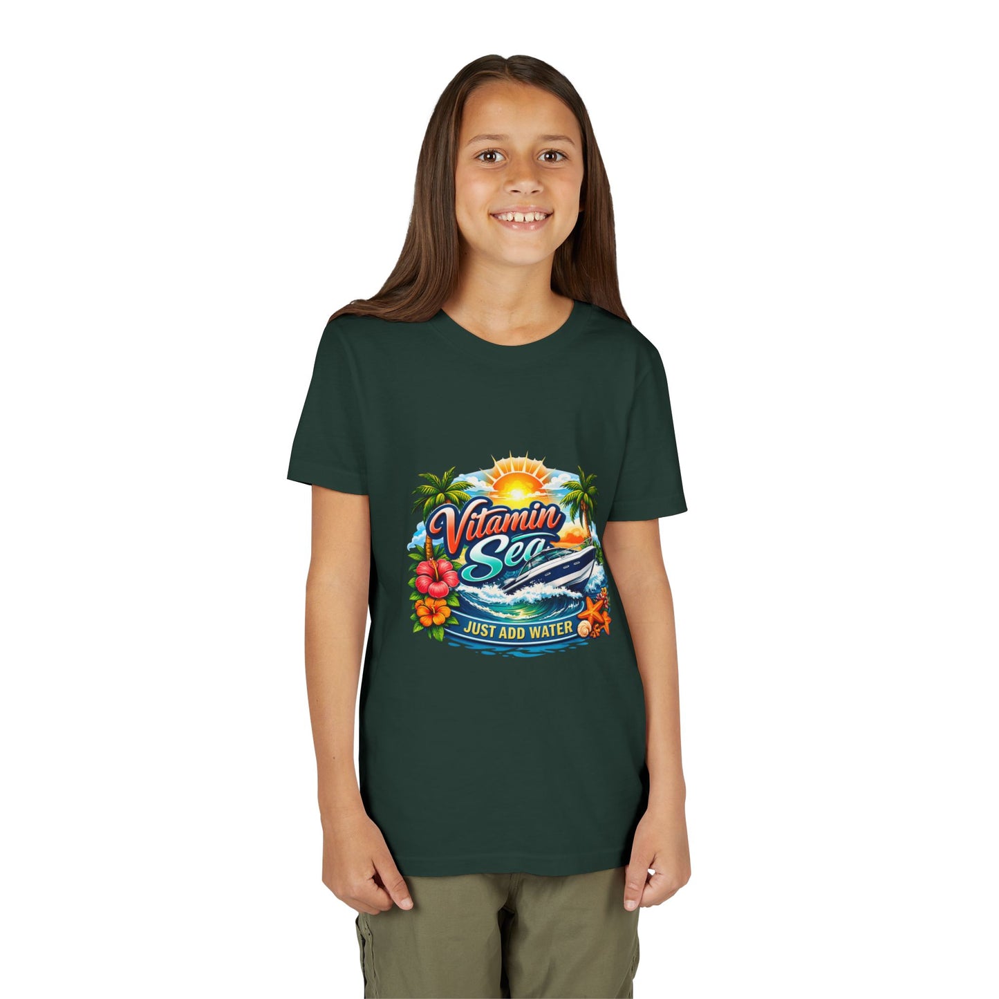 Vitamin Sea Youth Unisex Short Sleeve Crewneck Tee