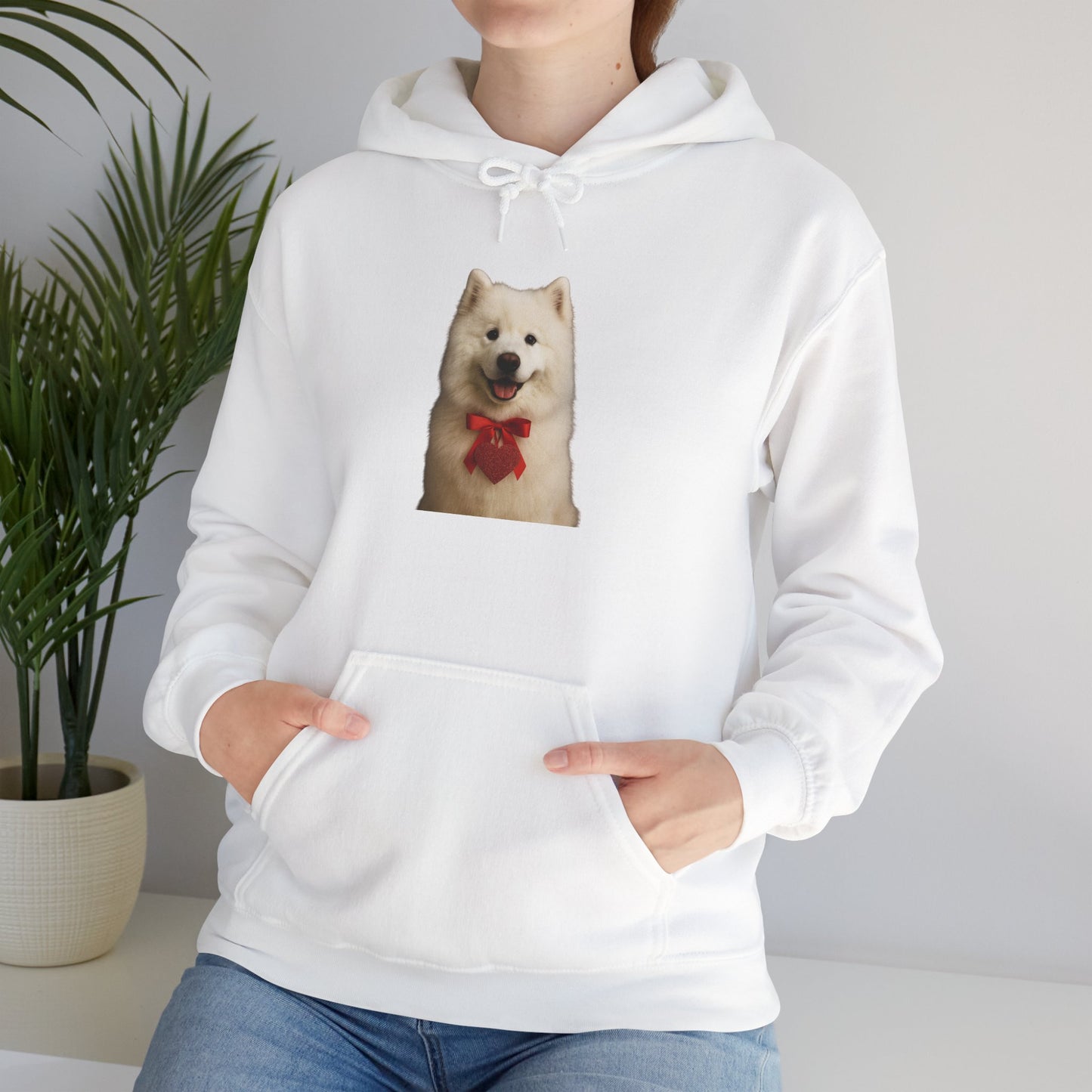 Cupid's Companion Samoyed Unisex Hoodie