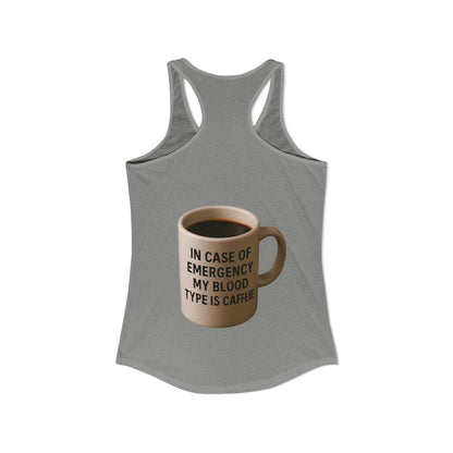 Blood Type Women's Racerback Tank