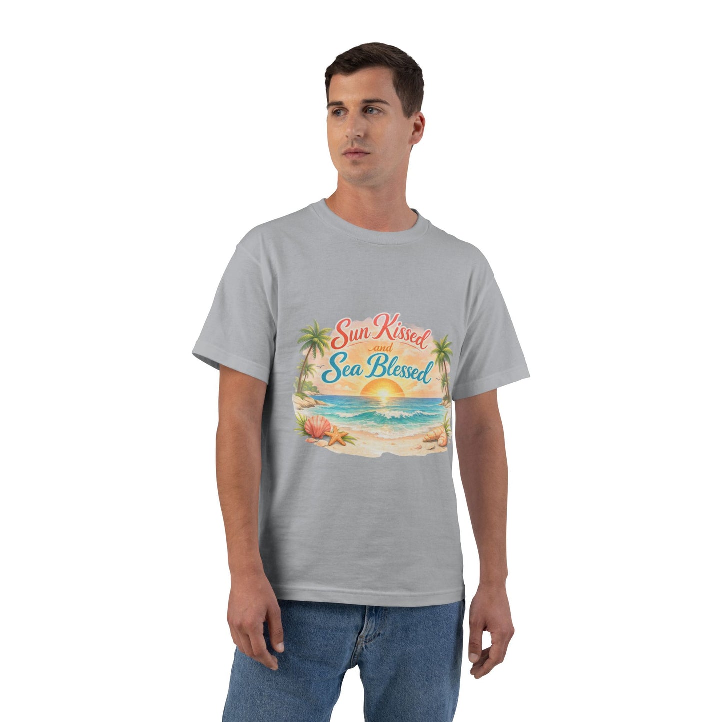 Sun Kissed Men's Short-Sleeve Crewneck Tee