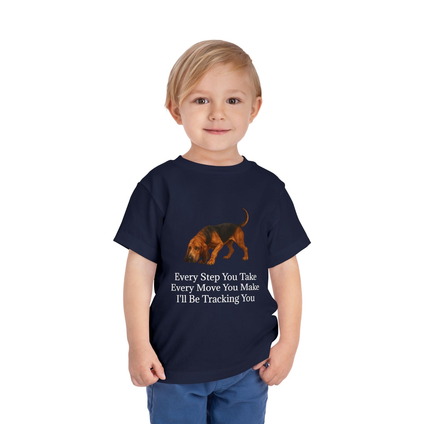 Tracking You Toddler Unisex Short Sleeve Crewneck Tee
