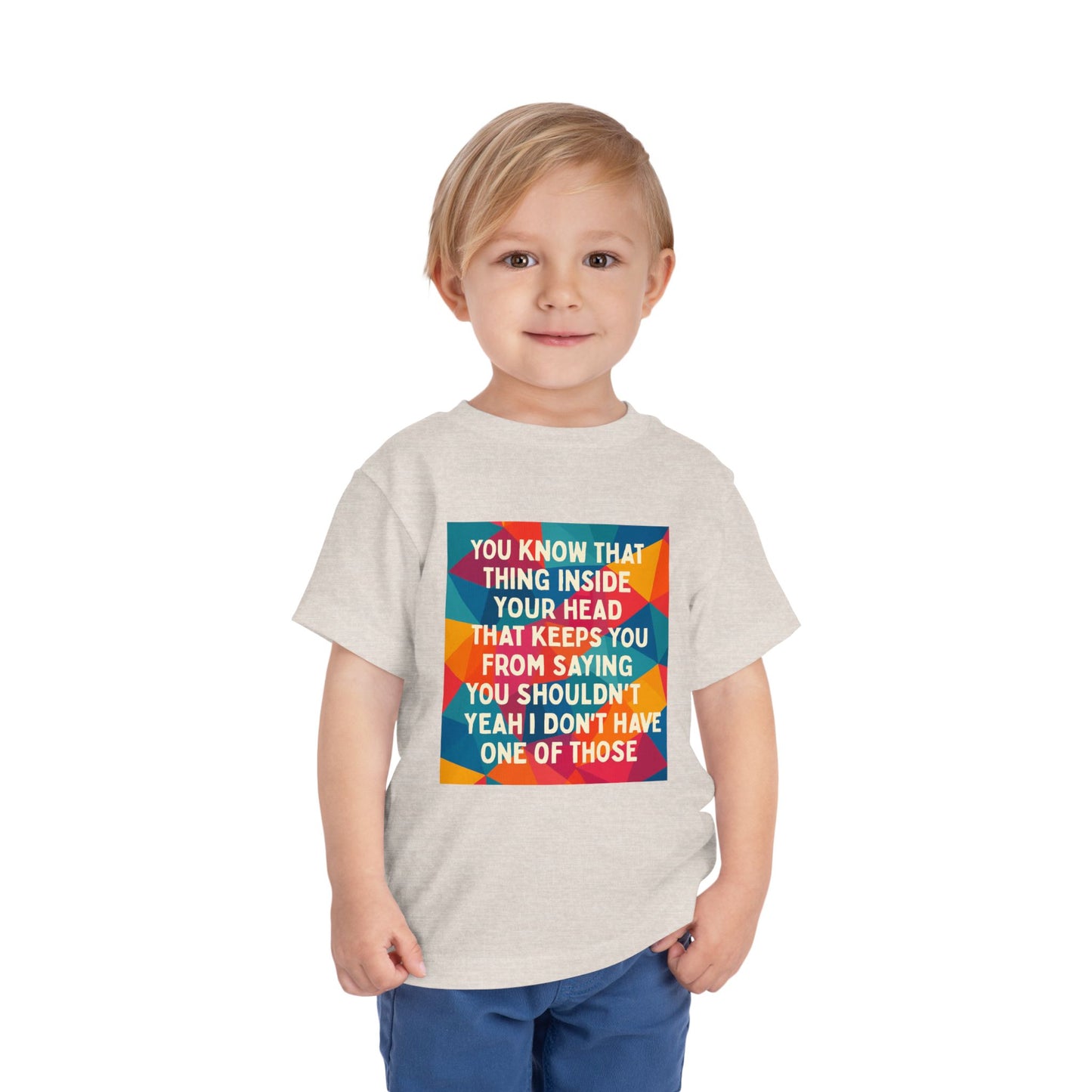 No Filter Toddler Unisex Short Sleeve Crewneck Tee