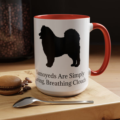 Clouds 2-Tone Coffee Mug