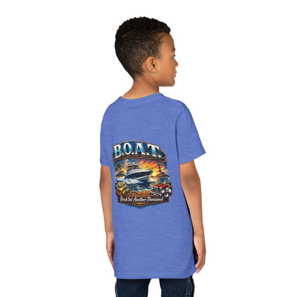 B.O.A.T. Youth Unisex Short Sleeve Crewneck Tee