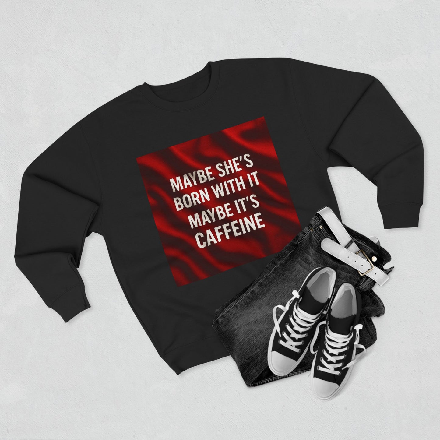 Born With It Unisex Crewneck Sweatshirt