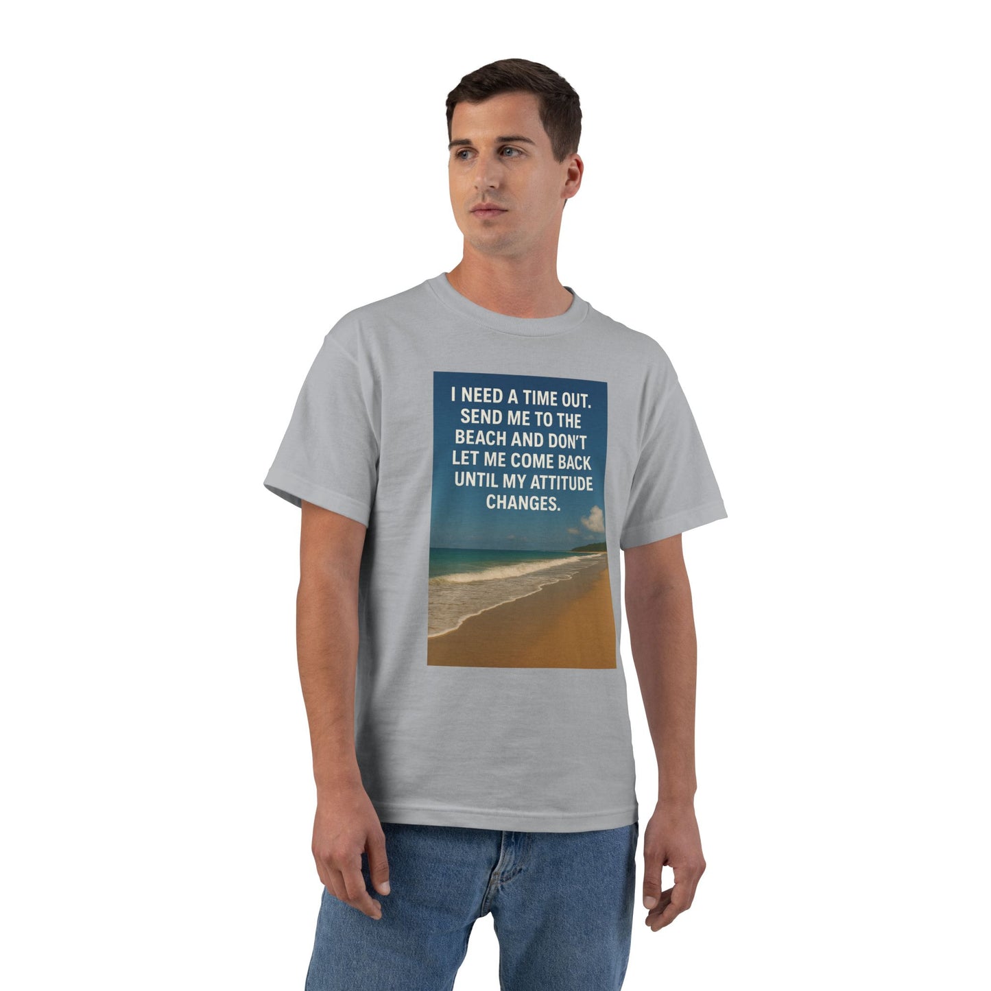 Time Out Men's Short-Sleeve Crewneck Tee