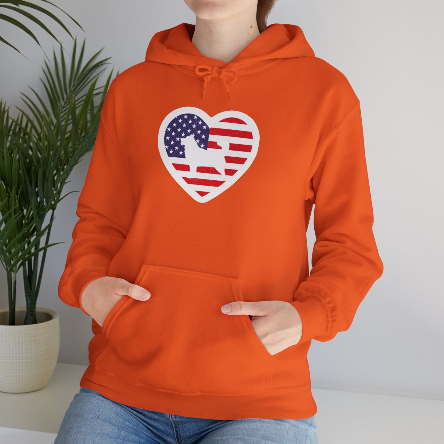 Malamute Flag Unisex Hoodie