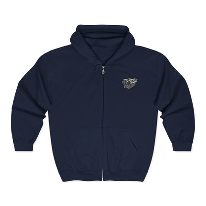 Play With Blocks Unisex Full Zip Hoodie