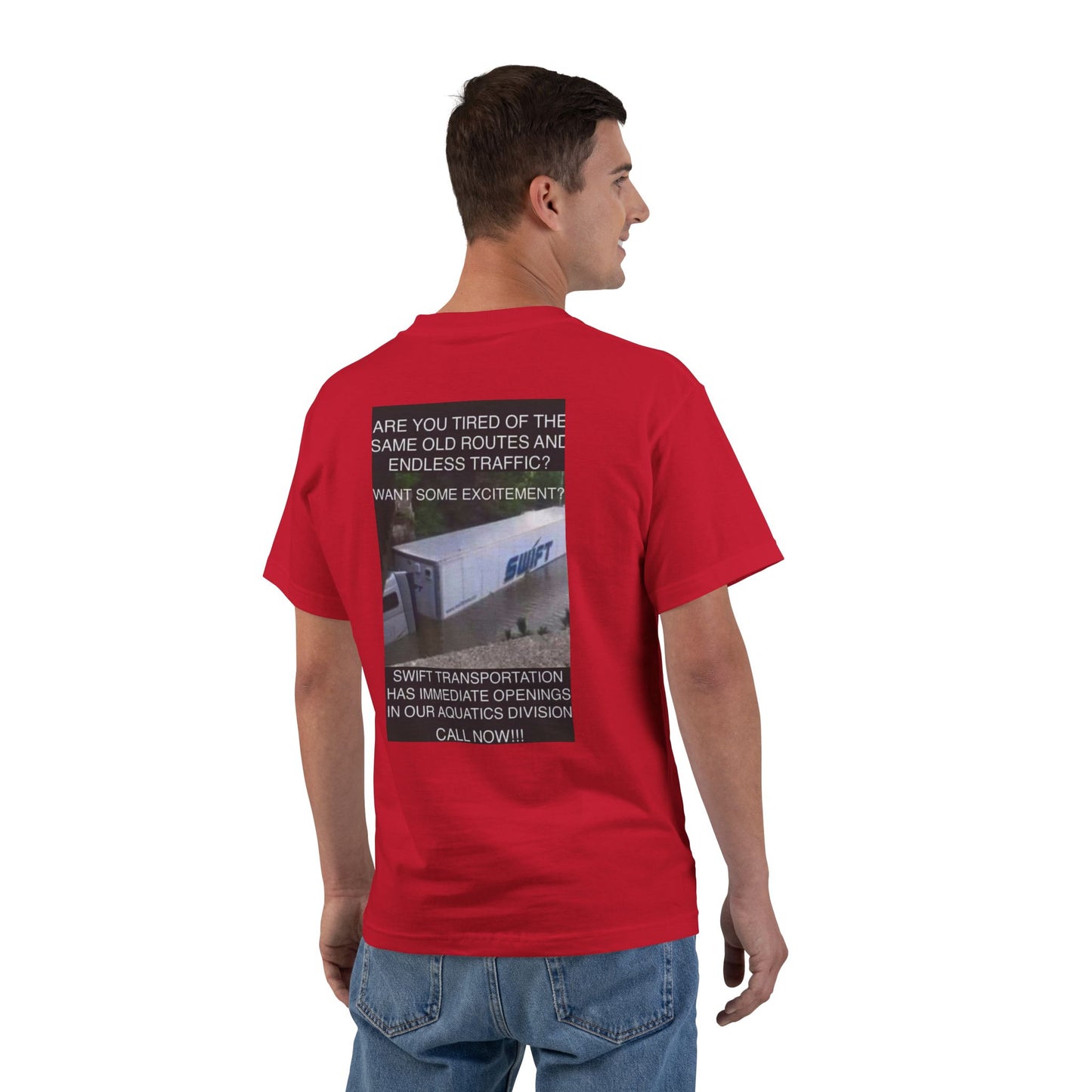 Swift Aquatics Men's Short-Sleeve Crewneck Tee