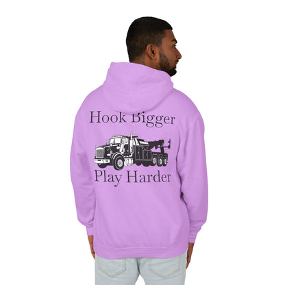 Hook Bigger Heavy Tow Truck Unisex Lightweight Hoodie