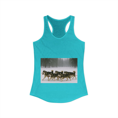 Mush On Women's Racerback Tank