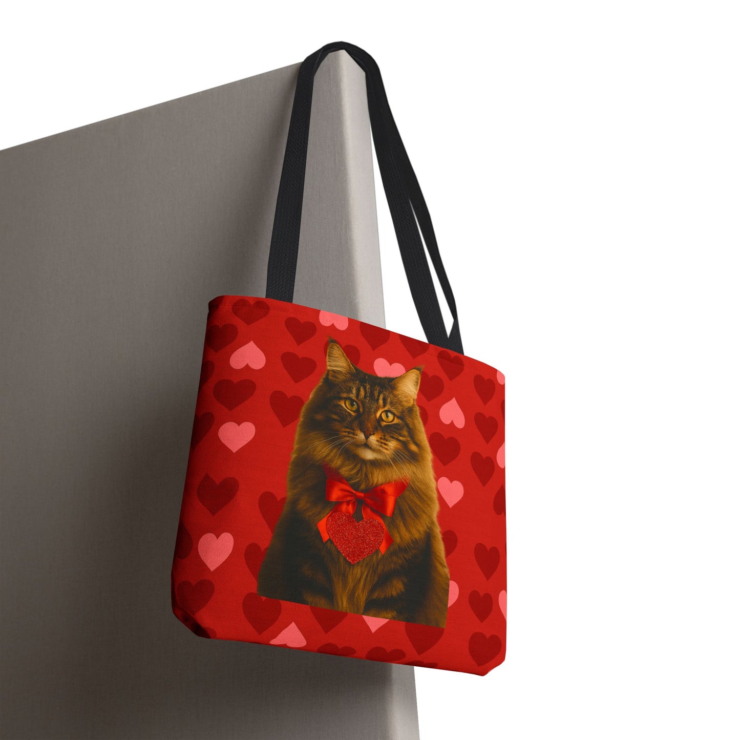 Cupid's Companion Cat Tote Bag