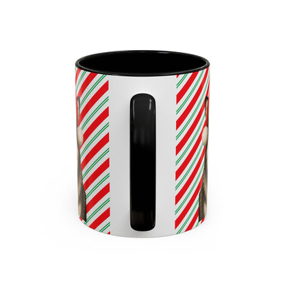Santa Paws Malamute 2-Tone Coffee Mug