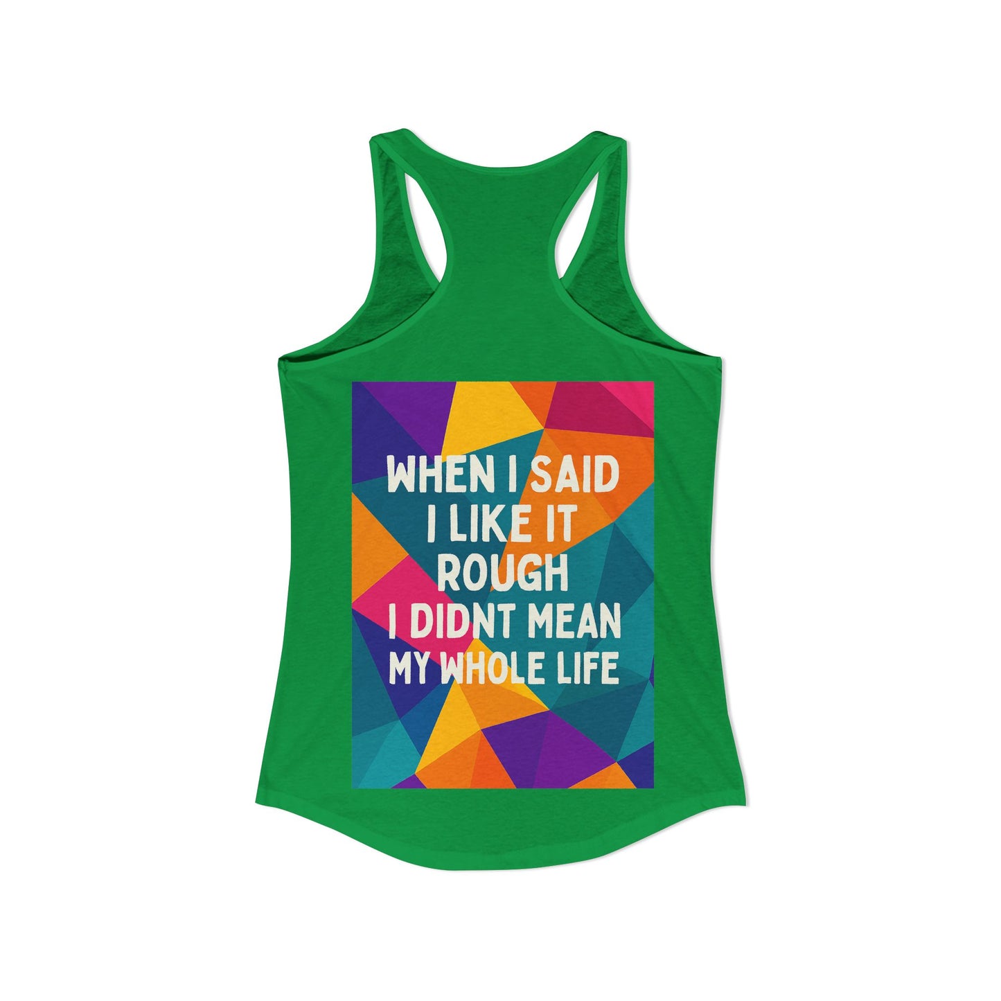 Like It Rough Women's Racerback Tank