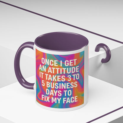 Fix My Face 2-Tone Coffee Mug