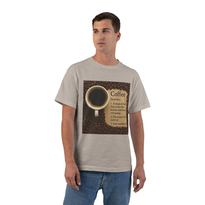 Coffee Definition Men's Short-Sleeve Crewneck Tee