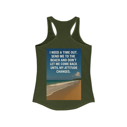 Time Out Women's Racerback Tank