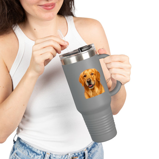 Golden Head Insulated Travel Mug