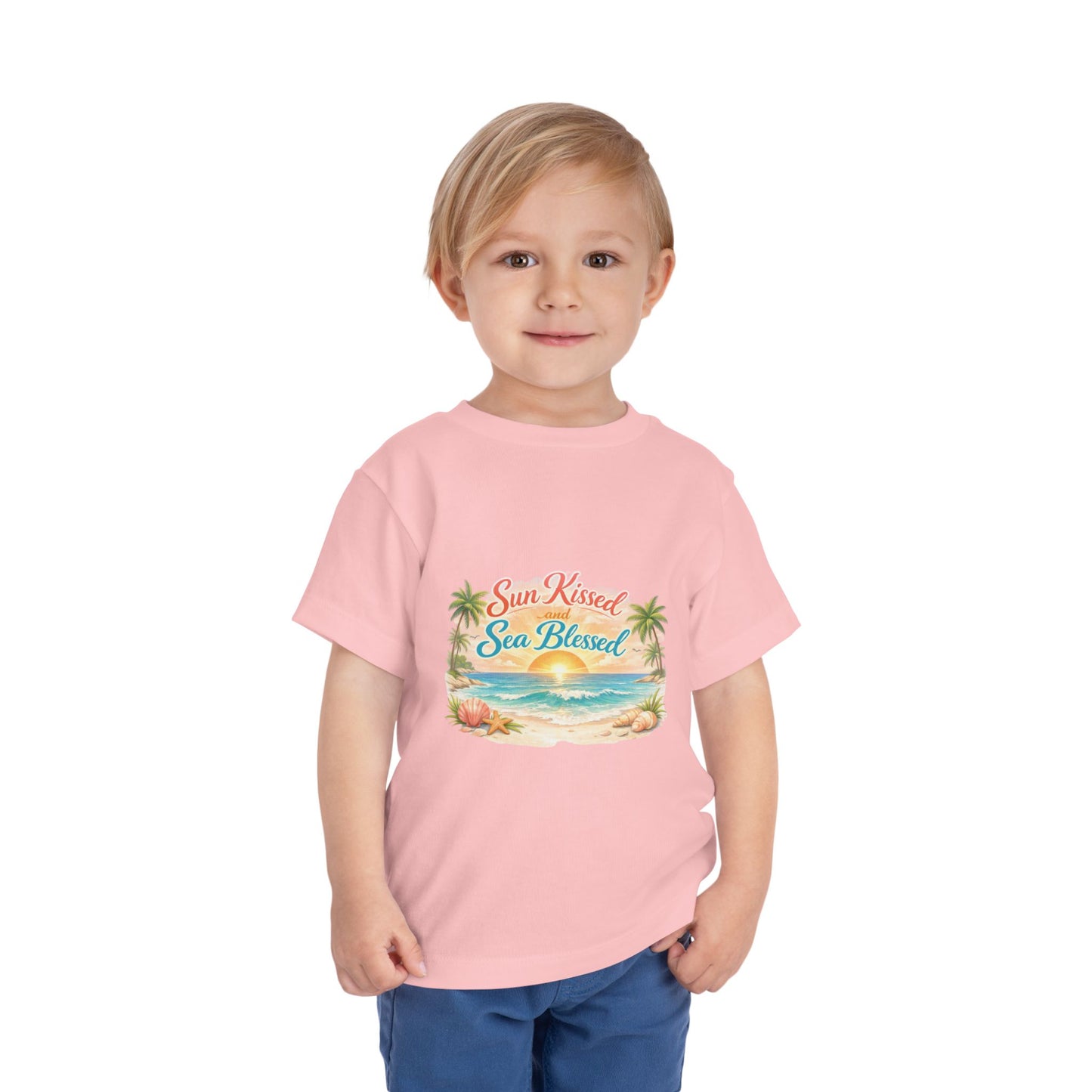 Sun Kissed Toddler Unisex Short Sleeve Crewneck Tee