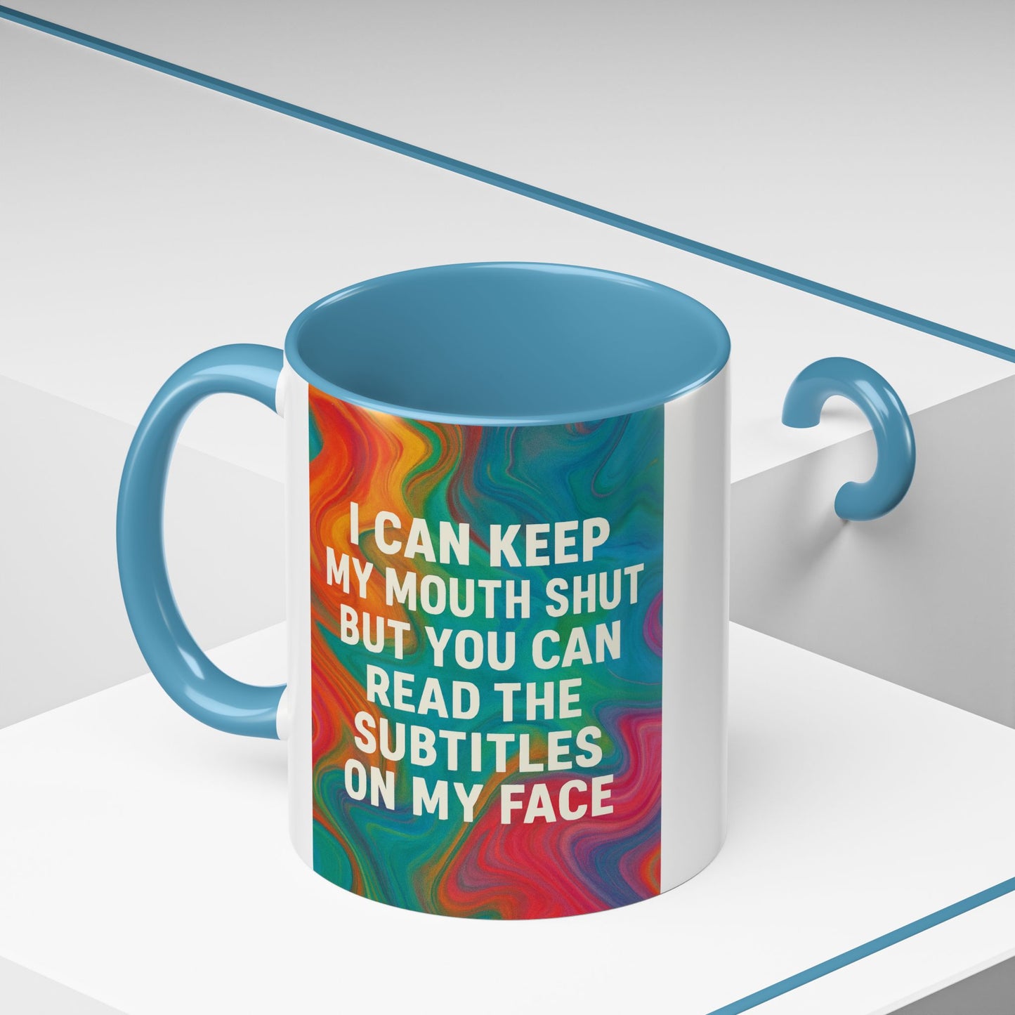 Subtitles 2-Tone Coffee Mug