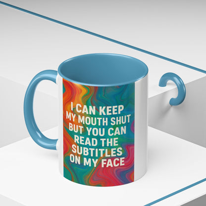 Subtitles 2-Tone Coffee Mug
