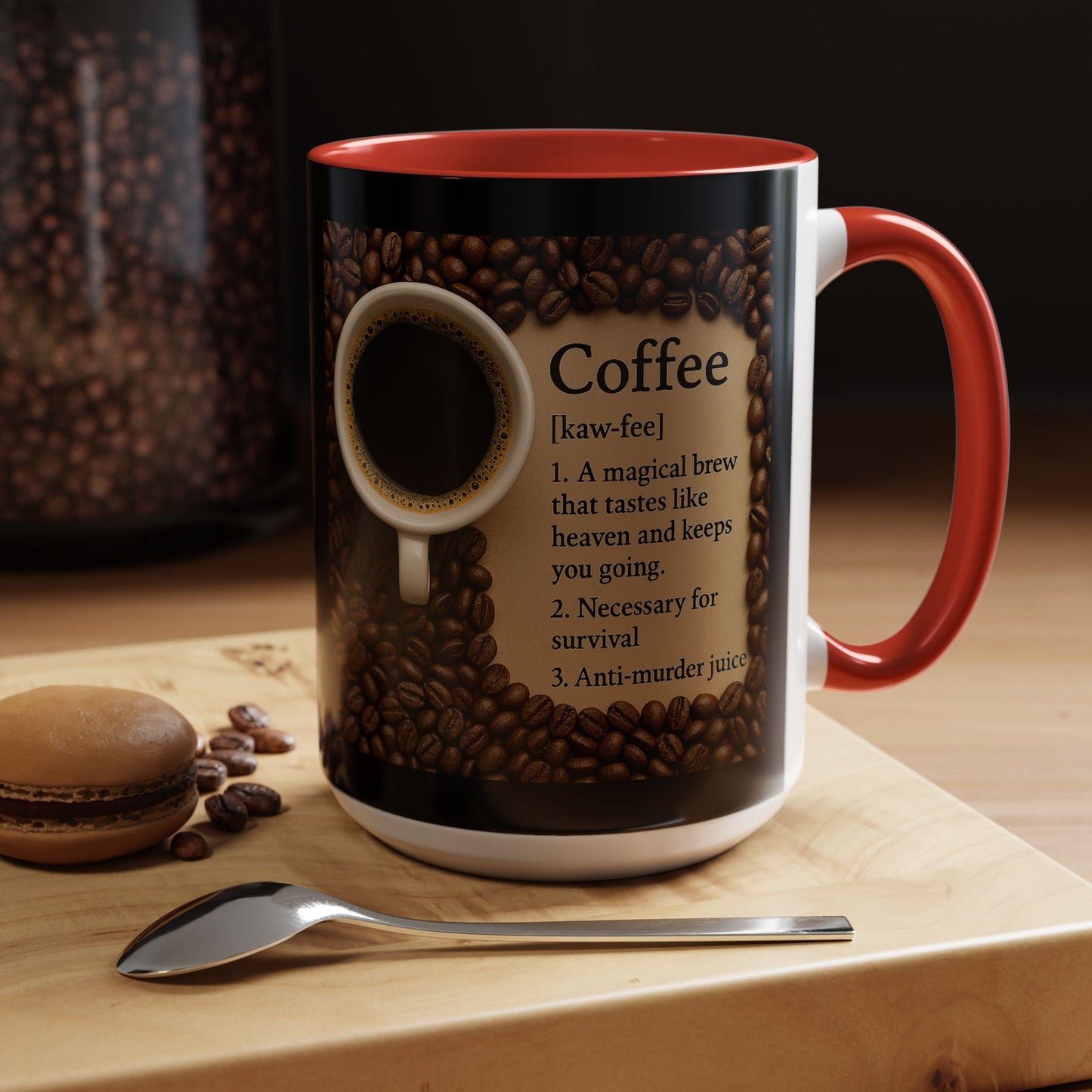 Coffee Definition 2-Tone Coffee Mug