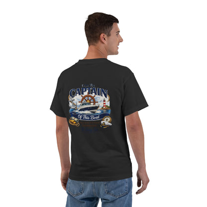 Captain Men's Short-Sleeve Crewneck Tee