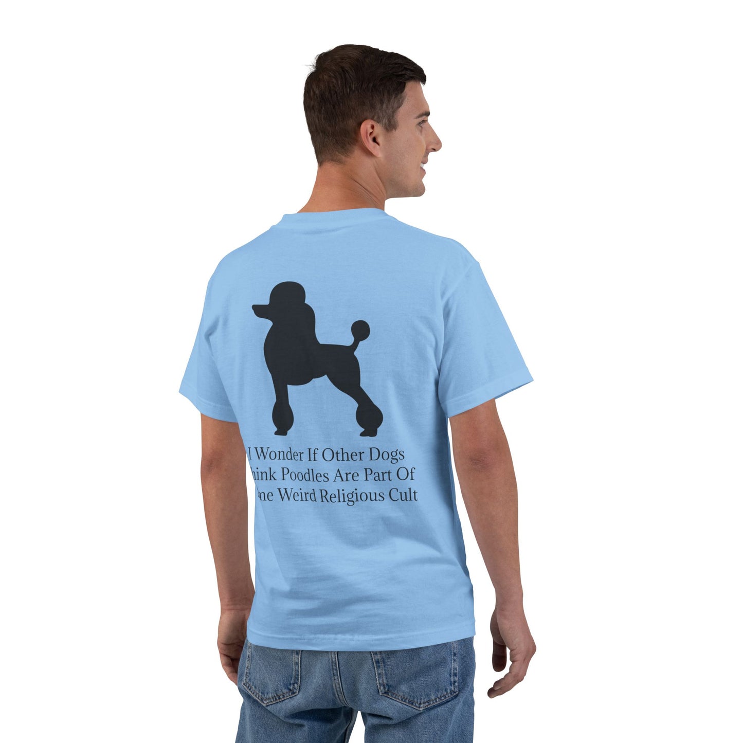 I Wonder Men's Short-Sleeve Crewneck Tee