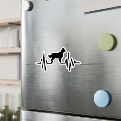 My Heart Beats For Goldens Vinyl Decal