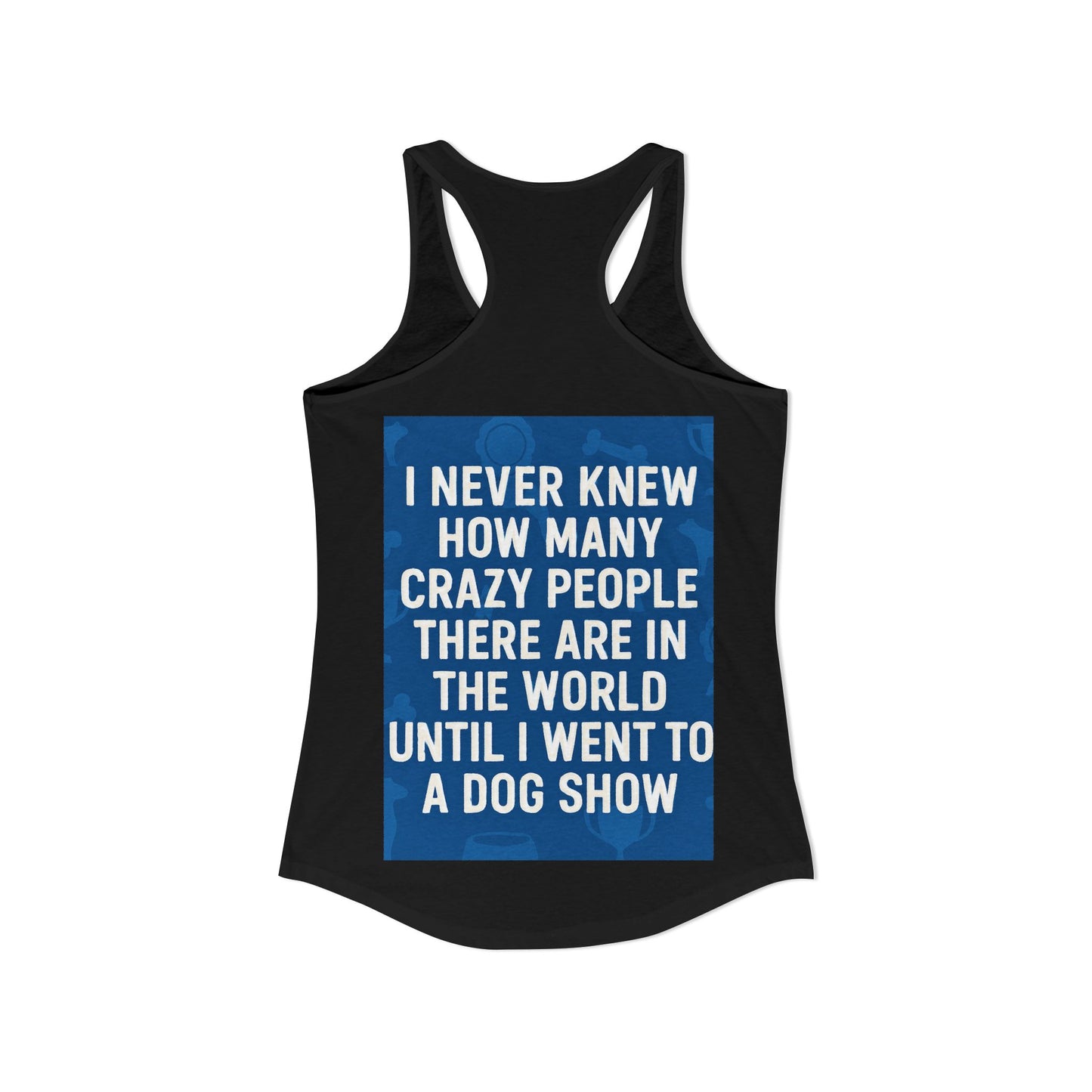 Never Knew Women's Racerback Tank